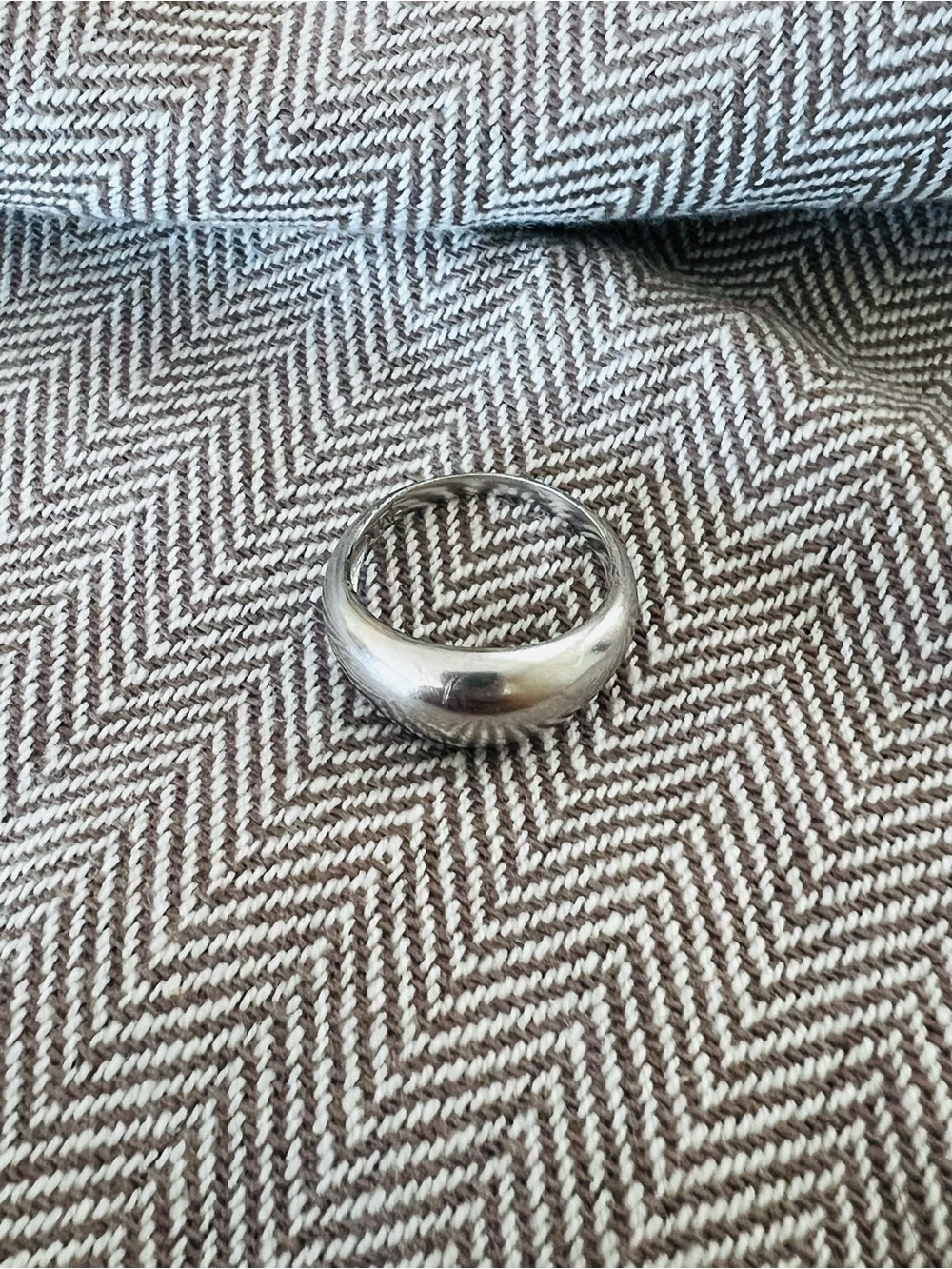 James Michelle 925 Dome Ring